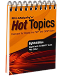 Rita Mulcahy's Hot Topics Flashcards for Passing the PMP and CAPM Exams